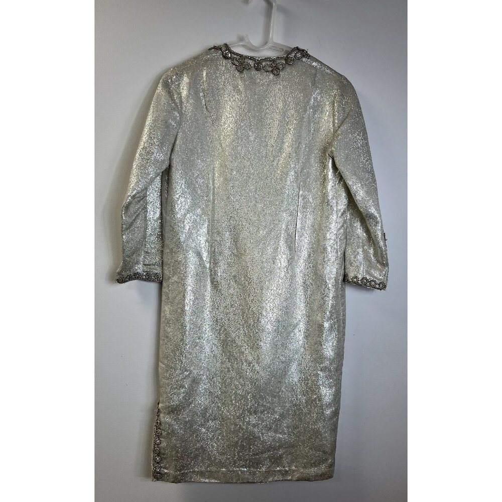 Rare/Stunning/Vintage Silver Baghera Dress See Pics For Measurements 🤍 - Picture 3 of 13